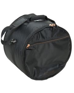 Housse pour tom 14" x 14", nylon 420D, mousse 10 mm, noire