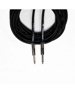 Câble instrument, jack mono 6,3 mm, 3 m, diamètre extérieur 7 mm, blindage tressé