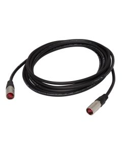 Câble réseau Cat 5e S-FTP, RJ45 HIROSE, supports NEUTRIK NE8MX1, 3 m, noir