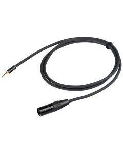 Câble symétrique jack stéréo Ø 3,5 mm vers XLR mâle 3 broches, 5 m