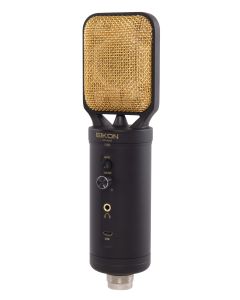 Microphone de studio à condensateur cardioïde, USB/XLR, 24 bits/96 kHz, sortie casque 3,5 mm