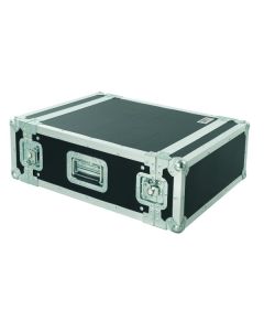 Flight case rack 19', 3 U, profondeur rackable 45 cm, contreplaqué marin 9 mm