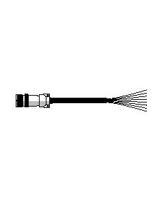 Câble multipaire assemblé, 8 XLR 3 pôles mâles, 4 XLR 3 pôles femelles, 20 m