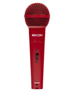 Microphone vocal dynamique, cardioïde, 60 - 14 000 Hz, XLR, rouge