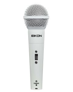 Microphone vocal dynamique, cardioïde, 60 - 14 000 Hz, XLR, blanc