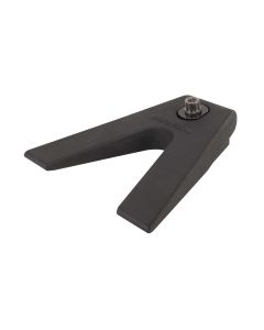 Base de bureau triangulaire en fonte, 180 x 185 mm, hauteur 45 mm, 2,5 kg, adaptateur universel APM40