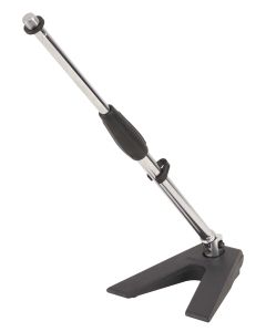 Pied de table à perche télescopique, base triangulaire en fonte, hauteur 425 à 580 mm, 3,06 kg