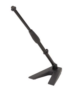 Support de bureau à perche télescopique, base triangulaire, hauteur de 425 à 580 mm, 3,06 kg