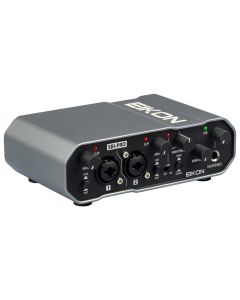 Interface audio USB, 2 entrées / 2 sorties, 24 bits / 192 kHz, alimentation par bus USB