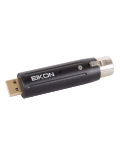 Interface audio USB-XLR, convertisseur A/N 16 bits, 44,1/48 kHz, gain +20 dB
