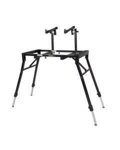 Support clavier pliant universel, largeur et hauteur réglables, 2e niveau réglable, charge 105 kg