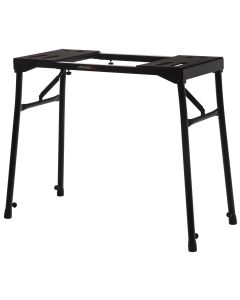 Support pliable pour piano numérique, hauteur 670-780 mm, charge maximale 50 kg, noir mat