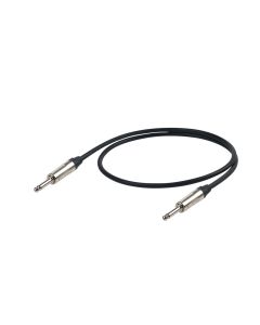 Câble instrument, 6 m, jack mono Ø 6.3 mm Neutrik, câble HPC110, noir ou blanc