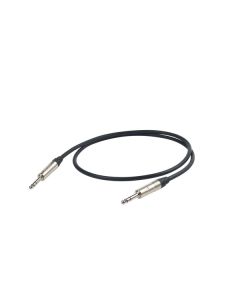 Câble symétrique, jack stéréo Ø 6,3 mm Neutrik, 5 m, noir