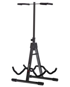 Support double pour guitare et basse, bras universels, col de protection, charge maximale 20 kg