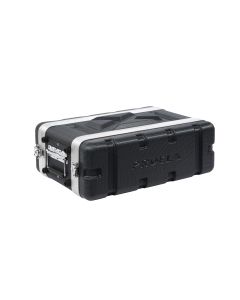 Coffret rack peu profond 19', 2 U, profondeur utile 208 mm, polyéthylène FORCE et aluminium