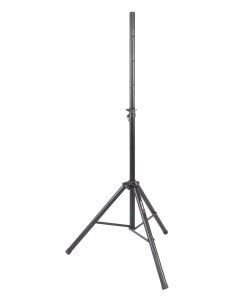 Pied d'enceinte réglable en hauteur, acier, 1 200 à 1 800 mm, charge maximale 40 kg, tube Ø 35 mm