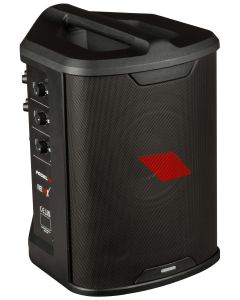 Enceinte PA sur batterie, 2 voies, 400 W crête, Bluetooth 5.0, jusqu'à 10 h d'autonomie