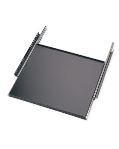Étagère coulissante métallique pour rack 19 in
