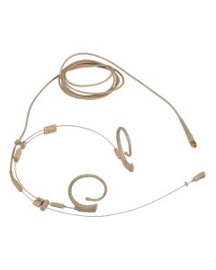 Microphone serre-tête à condensateur, unidirectionnel, 50 Hz - 18 Hz, 135 dB SPL