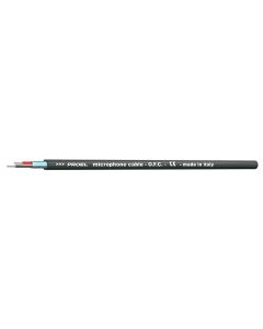 Câble microphone coaxial symétrique, 2 x 0,14 mm², cuivre OFC, blindage aluminium/polyester