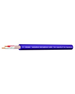 Câble microphone symétrique, 2 x 0,22 mm², cuivre O.F.C., violet, bobine de 100 m