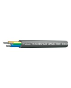 Câble électrique multiconducteur, 3 conducteurs, 3 x 1,5 mm², PVC/NBR, 300/500 V