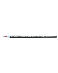 Câble audio numérique AES/EBU symétrique, 2 x 0,22 mm², impédance 110 Ohm, blindage aluminium