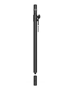 Tube de liaison enceinte-subwoofer réglable, Ø 35 mm, M20 x 2.5, charge maximale 50 kg