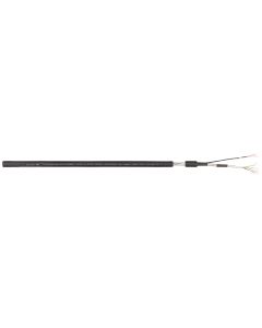 Câble hybride AES/EBU 110 Ohm et CAT. 5e S-FTP, double blindage, Ø 14,00 mm