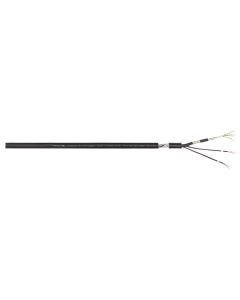 Câble hybride, 2 paires audio AES/EBU 110 Ohm, CAT. 5e S-FTP, gaine PVC Ø 14,10 mm