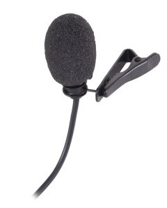 Microphone cravate à condensateur, omnidirectionnel, Mini XLR.4, 20 Hz-20 kHz