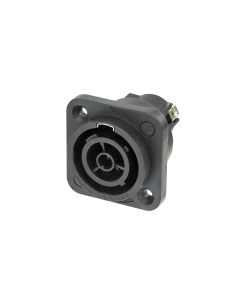 Connecteur femelle encastrable, powerCON TRUE1 TOP, 16 A, 3 pôles, IP65 à l'état raccordé