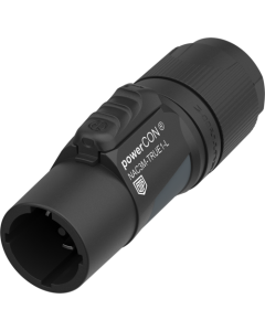 Connecteur de câble mâle verrouillable powerCON TRUE1, 16 A, 3 pôles, IP65