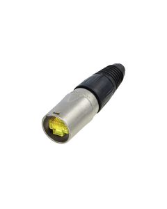 Porte-connecteur RJ45 à monter sur câble, 10Base-T et 100Base-T, pour DMX, nickel