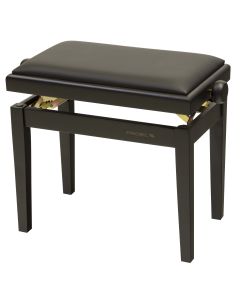 Banquette réglable en hauteur pour piano et orgue, assise rembourrée, structure en bois, 9 kg