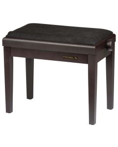 Banc réglable en hauteur pour piano et orgue, siège rembourré en velours noir, 460-560 mm
