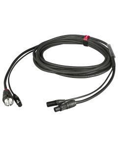 Câble pour enceintes actives, 15 m, XLR 3 broches, SCHUKO 16 A, powerCON TRUE1 20 A
