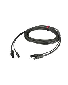 Câble Phono-feed assemblé pour enceintes actives, 10 m, 3 x 2,5 mm2, Neutrik XLR 3P et NAC3
