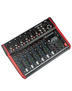 Console de mixage compacte, 10 canaux, DSP 24 bits, USB, Bluetooth 5.0