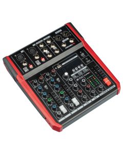 Console de mixage compacte 6 canaux, DSP 24 bits, USB 48 kHz, Bluetooth 5.0