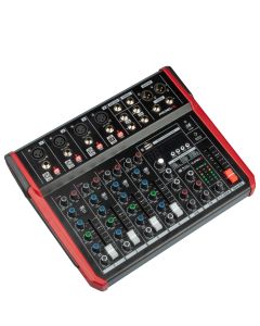 Console de mixage compacte 8 canaux, DSP 24 bits, 100 préréglages, USB, Bluetooth 5.0