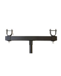 Support en T pour structure, largeur 435 mm, serrage réglable 150 à 400 mm, tube Ø 35 mm