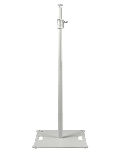 Pied pour systèmes d’éclairage et enceintes, hauteur réglable jusqu’à 2 400 mm, charge maximale 20 kg