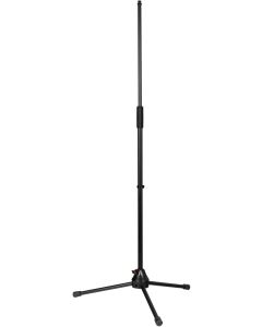 Pied de microphone droit à trépied, hauteur 925-1575 mm, base en aluminium moulé sous pression, 2,415 kg