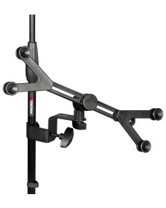 Support universel pour tablette, 10.1" à 14", fixation 5/8", pince pour tubes jusqu'à 38 mm