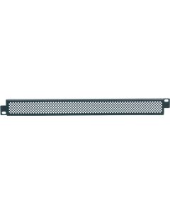 Panneau de protection pour rack 19", 1 U, grille métallique anti-intrusion