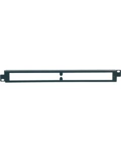 Panneau de protection pour rack 19", 1U, boîtier métallique, fenêtre d'inspection en plexiglas