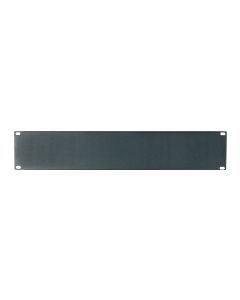 Panneau aveugle pour rack 19", 2 U