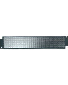 Panneau de protection rack 19", 2 U, grille métallique anti-intrusion